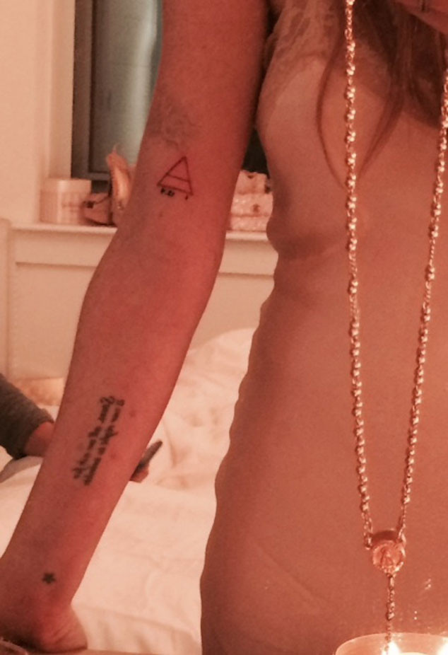 Lindsay Lohan Tattoo Lindsay Lohan Tattoo